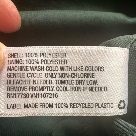 A New Day Fit & Flare Green Small Check Skirt - Picture 13 of 13